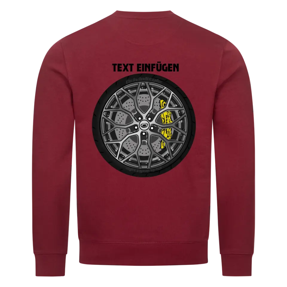 Custom Felgen Sweatshirt (Backprint)