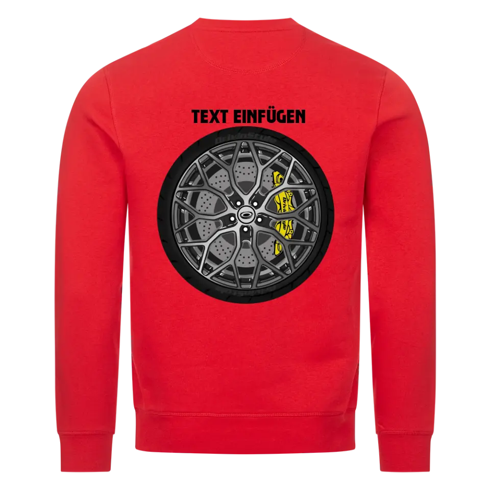 Custom Felgen Sweatshirt (Backprint)