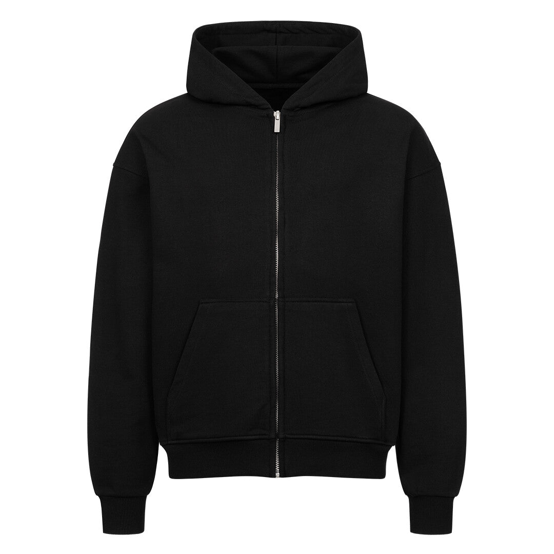 Get Rich Oversize Zip Hoodie (Backprint)