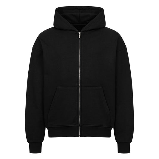 Geschwindigkeit Oversize Zip Hoodie (Backprint)