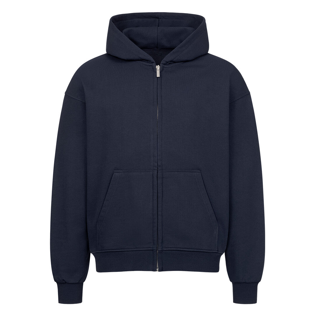 Rich Oversize Zip Hoodie (Backprint)