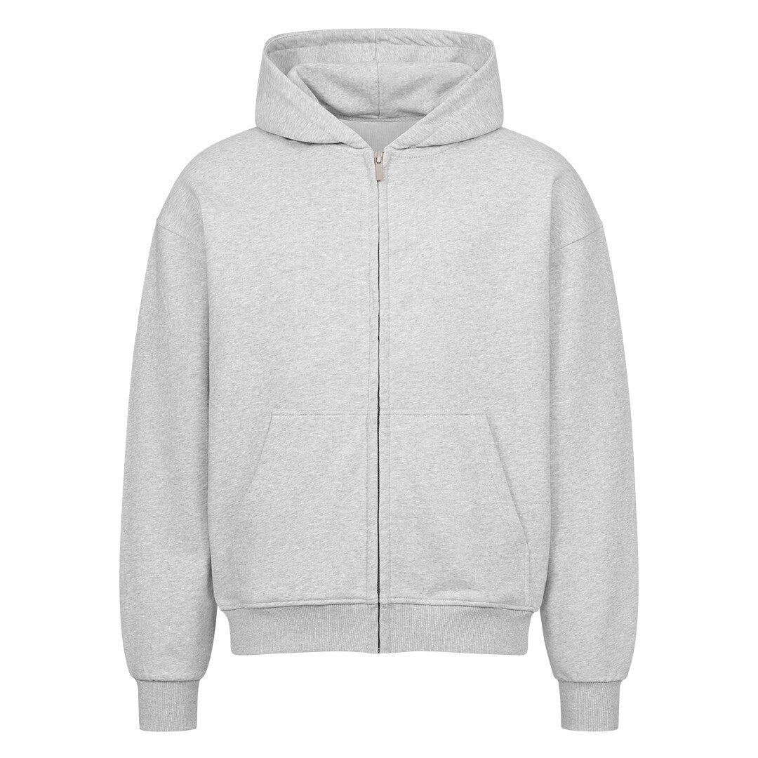 Rich Oversize Zip Hoodie (Backprint)