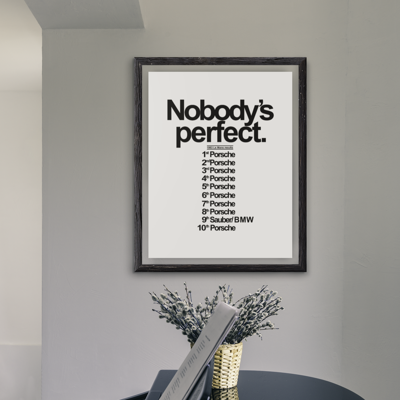 Nobody's Perfect Poster